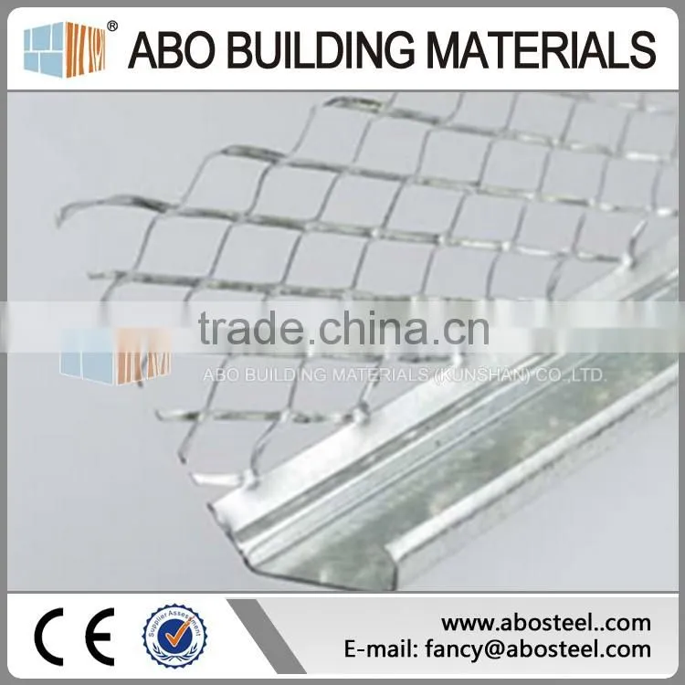 Drywall And Thin Coat Mini Mesh, Perforated Angle Beads