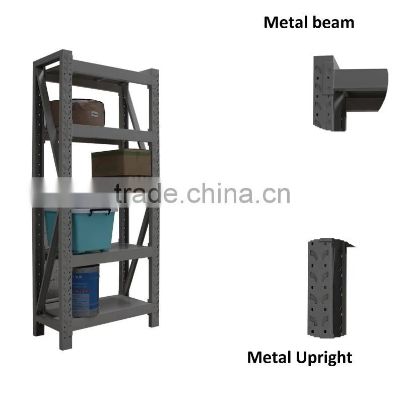 Fast Delivery Shelf 4 Layer Steel Storage Iron Shelf