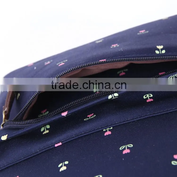 new product Japanese style simple freshleather laptop bag