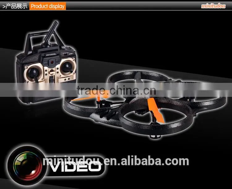 2014 X39V 2.4G 4 Axis RC Flying Toy UFO Quadcopter With Camera