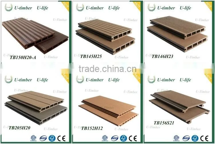 Wood plastic composite outdoor WPC decking clips