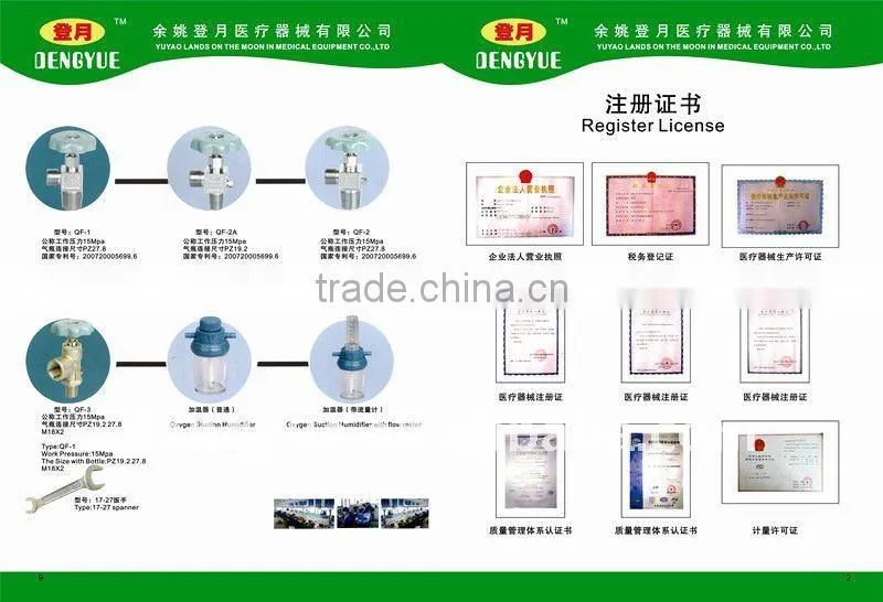 hot-selling Suspension type medical oxygen regulator (DY-C4)