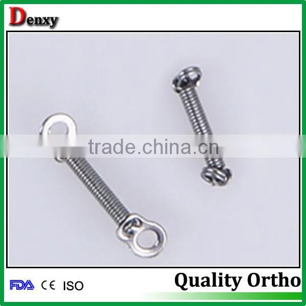 Dental supply dental orthodontic spring / 2 both bigger ring close springs with CE,ISO and FDA