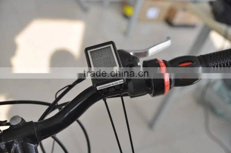 Bicycle computer stopwatch for Mountain Bike sport exrecise stopwatch green backlight LCD Speedomete