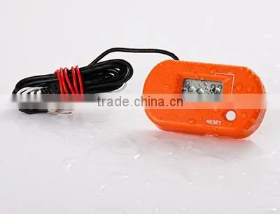 Digital LCD Gasoline Engine Running Hour Meter