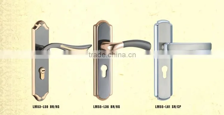 2015 arrivals Aluminum medium plate door hardware