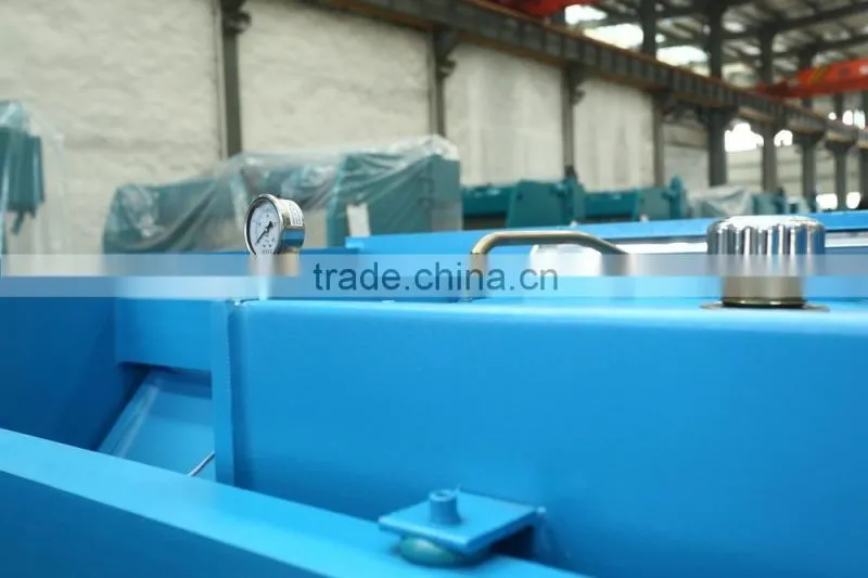 QC11K-8x2500 CNC guillotine shearing machine, CNC Steel Plate Cutting Machine
