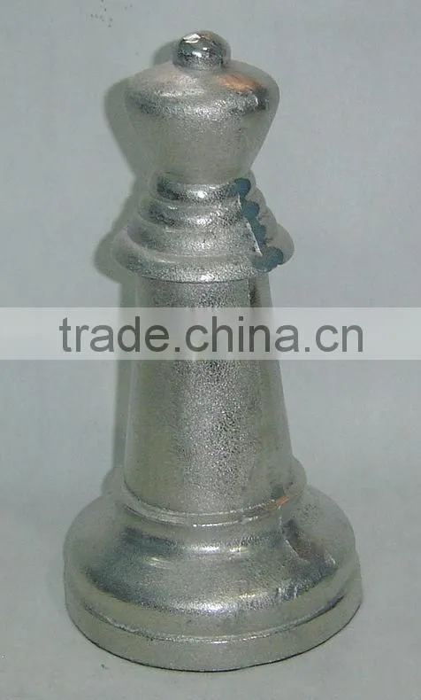 Aluminum Decorative Chess Coin in rough finish