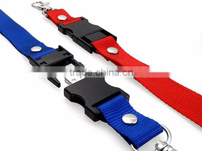 Available Colors Imprinting Lanyard Thumb Drive Usb