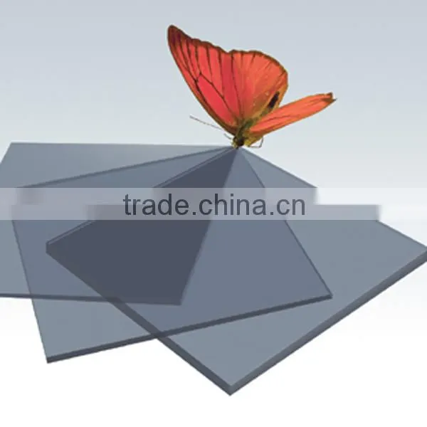 Hot sale 4mm 5mm 6mm Light grey reflective float glass price