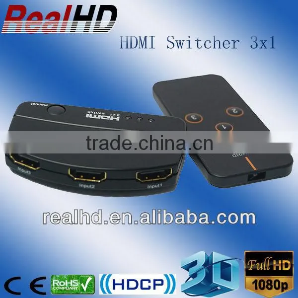 8 port HDMI Switch / HDMI Switcher 3x1