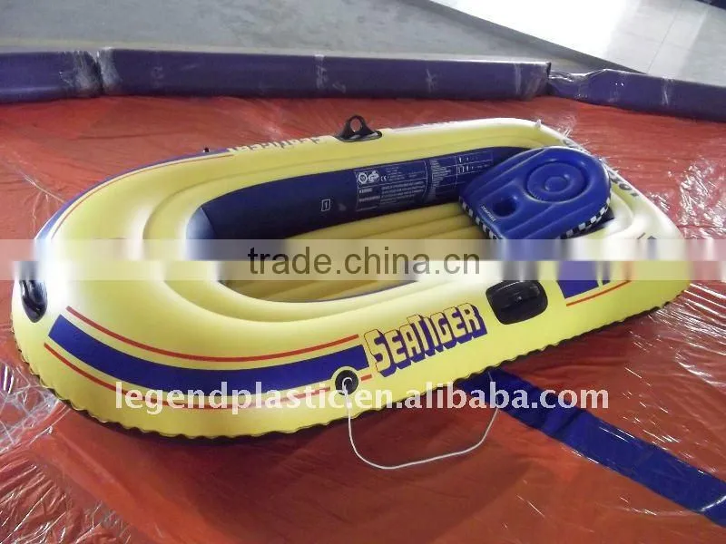 inflatable 2-person boat
