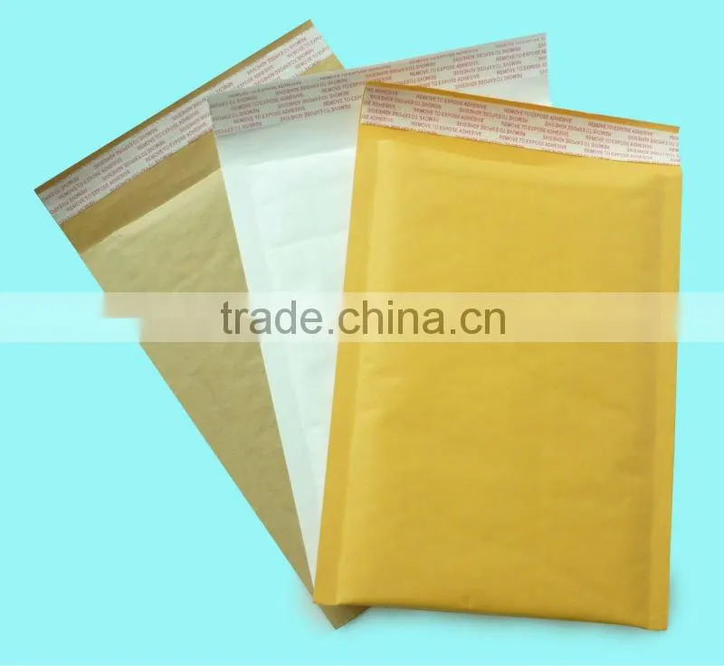 brown kraft bubble mailer