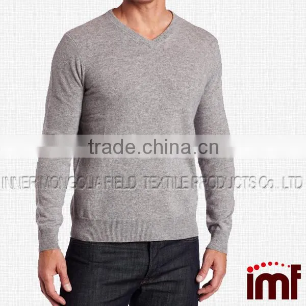 Cashmere Men's 100% Cashmere V-Neck Sweater