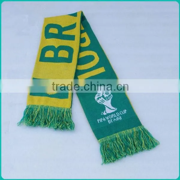 Custom Made Soccer Fans Scarf for Team