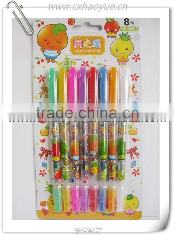 plastic gel ink pen