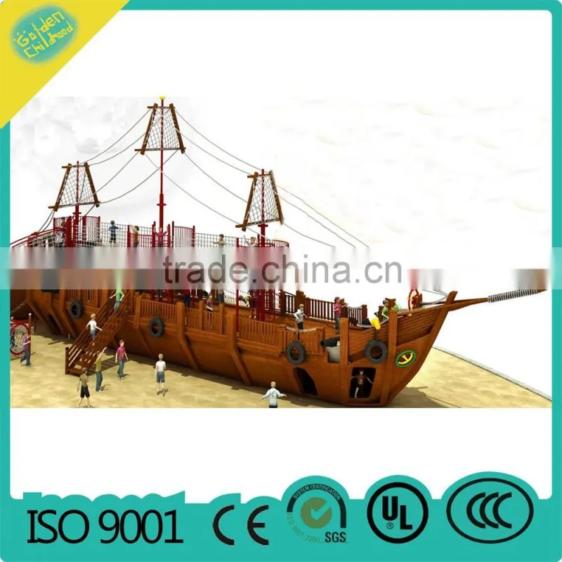 physical climbing Equipment/Wooden Outdoor Playground