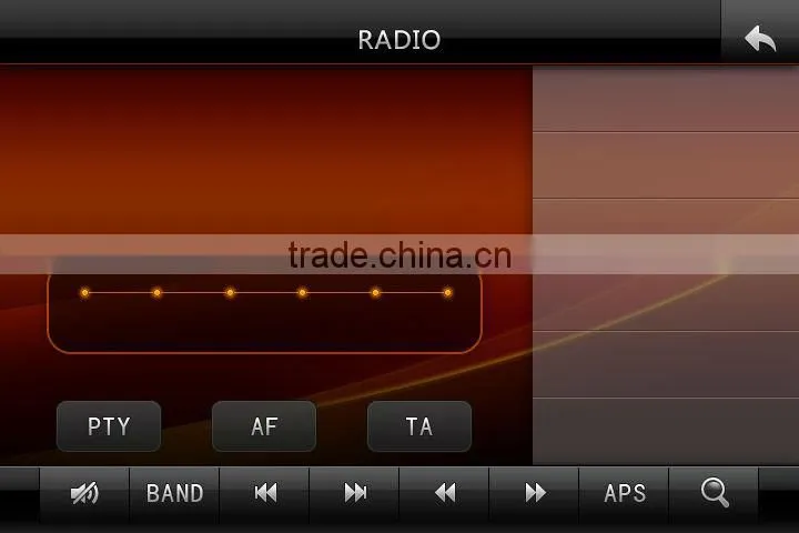 7 inch good sound quality car dvd audio for AUDI A3 with DIGITIAL TV OPTIONAL