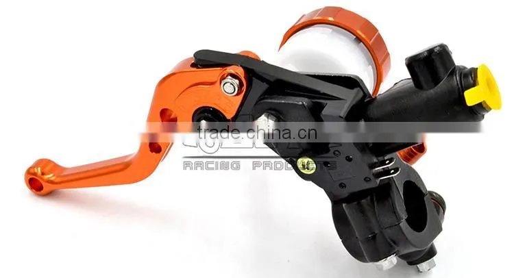 BJ-LS-006 Universal Adjustable Motorcycle Brake Master Cylinder Clutch Reservoir Lever