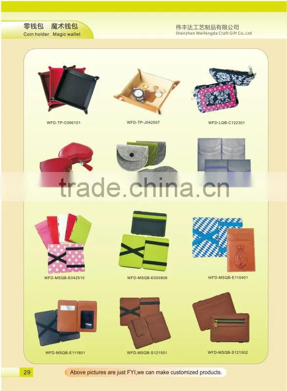Gird pattern lady's genuine lamb leather zipper coin wallet