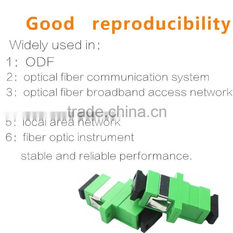 china price SC/APC Fiber Optic Adapters Fiber Optic Adapter Flexible Adapters shutter