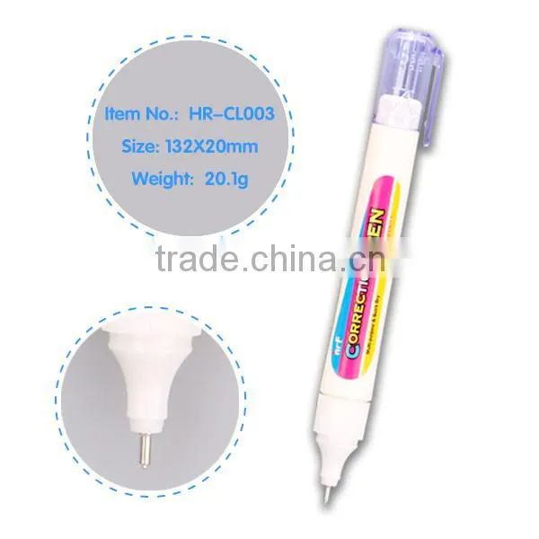 Stationery metal Tip liquid correction pen