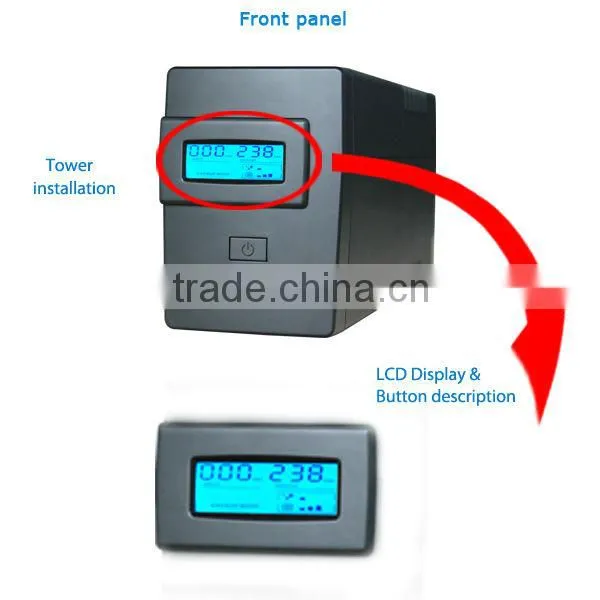 LED indicator 400/600/800va computer mini ups(Braver LED)