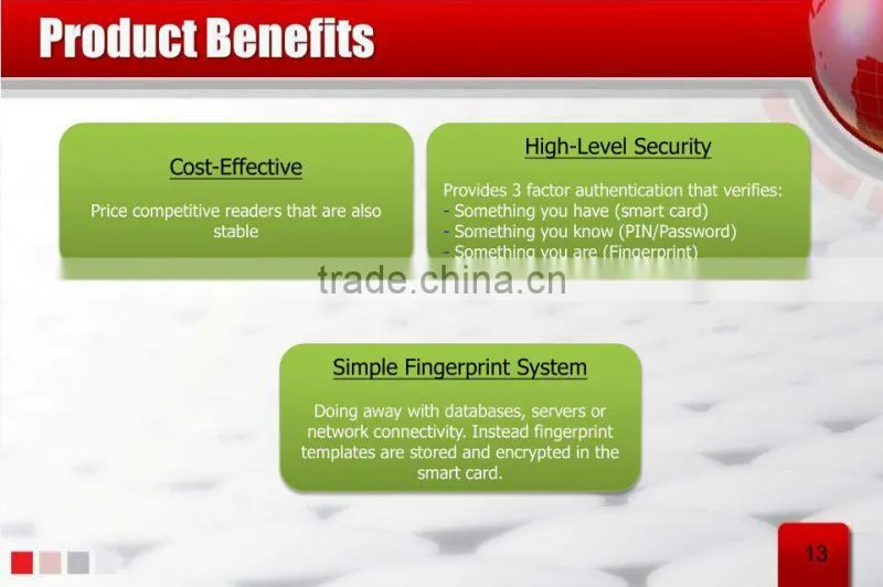 AET65 MCU Smart Card Reader and Writer with Fingerprint Sensor and SAM slot RFID Biotechnology for Access Control Secure Payment