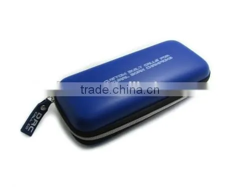 custom logo leather eva zipper glasses case