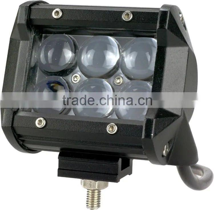 Factory Direct 4D Lens Wholesale 18w Led Light Bar