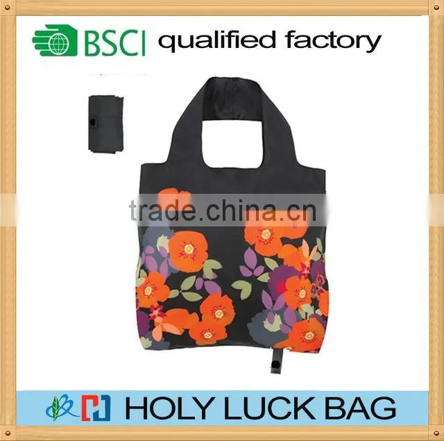 Holy Luck eco shopping bag wholesales polyester shopping foldable shopping bag in china