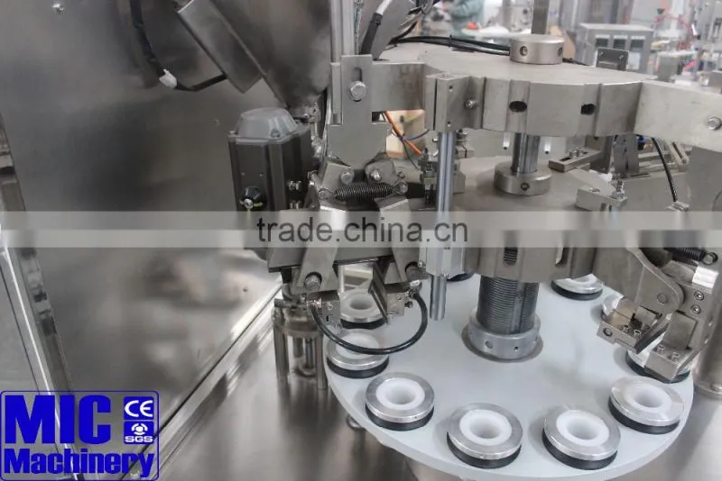 Micmachinery good quality and after sale service grease tube filling machine toothpaste tube filling machine