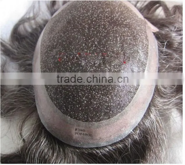 Wholesale alibaba human hair men's Toupee hair piece for men china