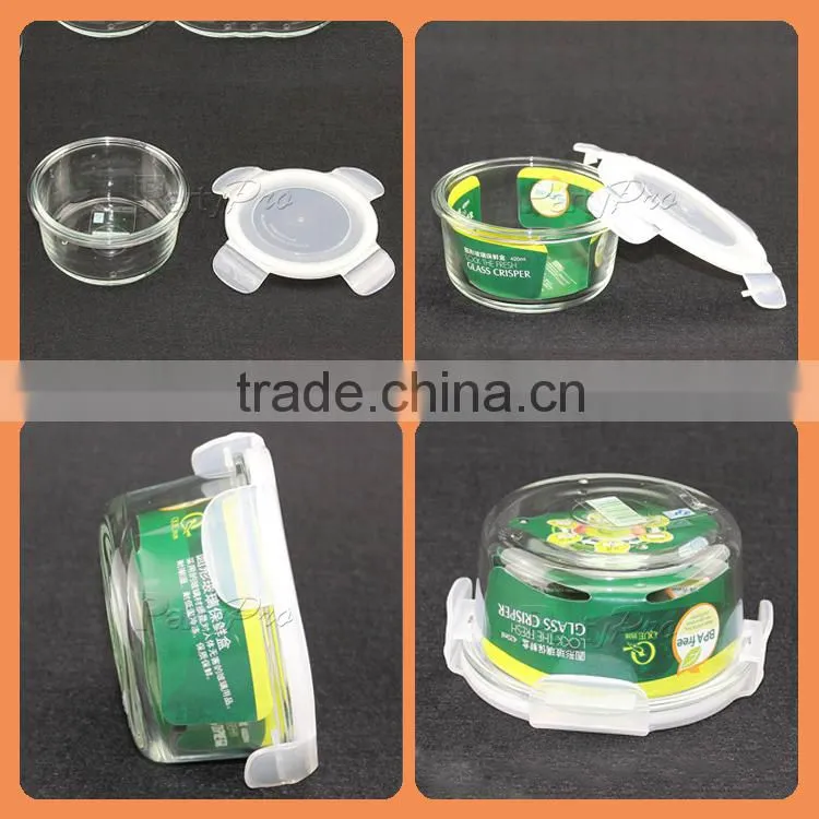 Hot New Products For 2015 Microwave Glass Lunch Box With Lock