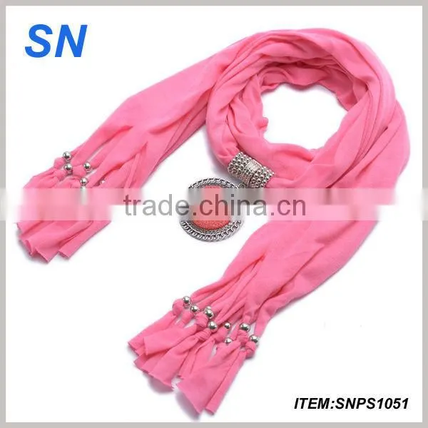 2014 latest new women's spring pendant jewelry fashion scarf