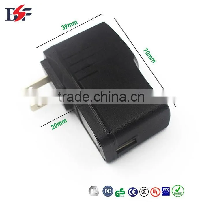 9v1.5a USB charger US plug LED power supply