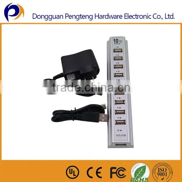 10 port usb hub 2.0 hot selling