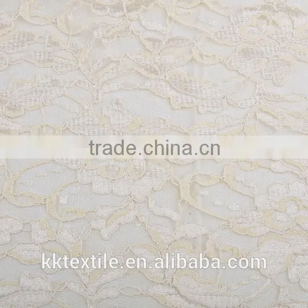 New Arrival Elegant 60% Nylon 40% viscose mesh lace fabric