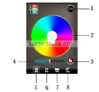2 years warranty wifi rgb controller,DC5--24V Remote WiFi SPI controller