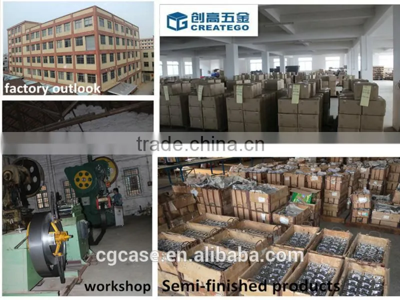 Metal material case latch tool/carry case hardware