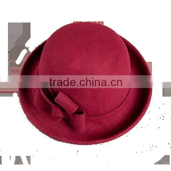 Wool felt bowler hats
