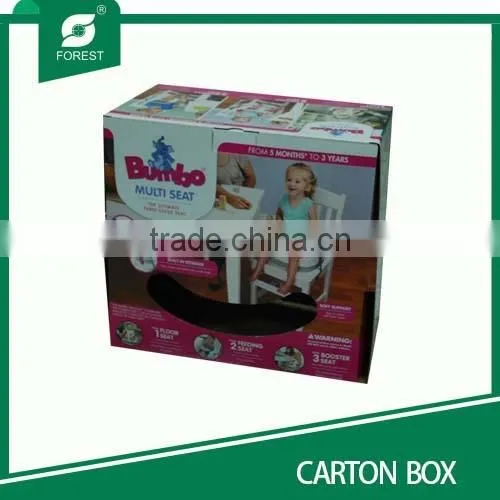 Fancy design children chair cartons kids chair packaging box