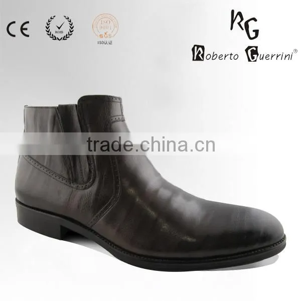Customized 2014 Genuine Leather High End Classic Ankle Boot