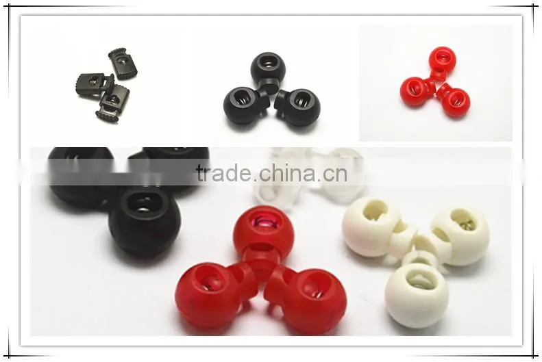 plastic shoe lace locks, cord lock, shoelace with plastic locks