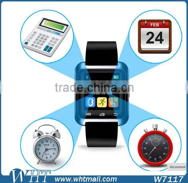 Hot Sale Water Resistant Bluetooth Android U8 Smart Watch for Sport