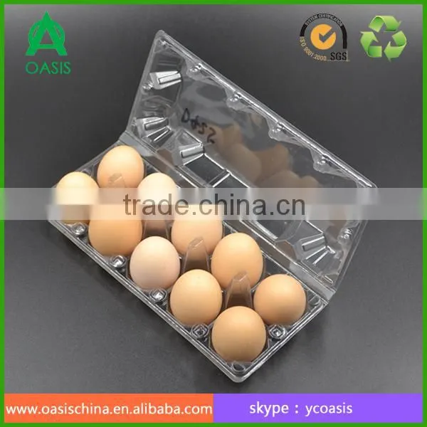PET Plastic Egg Packaging tray