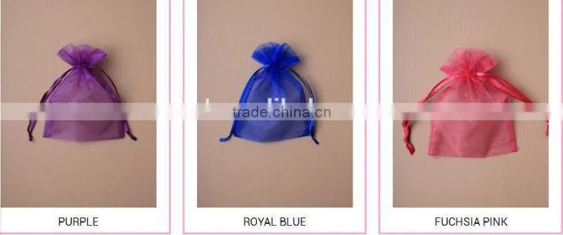 customized bags China organza bags/pouch for tea