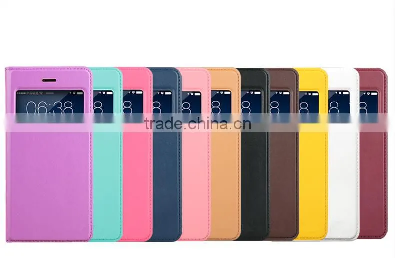 HD Open Window View Design Phone Case, Wallet Leather Case For iPhone 6
