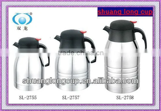 stainless steel clean coffee pot,coffee cup and saucer set