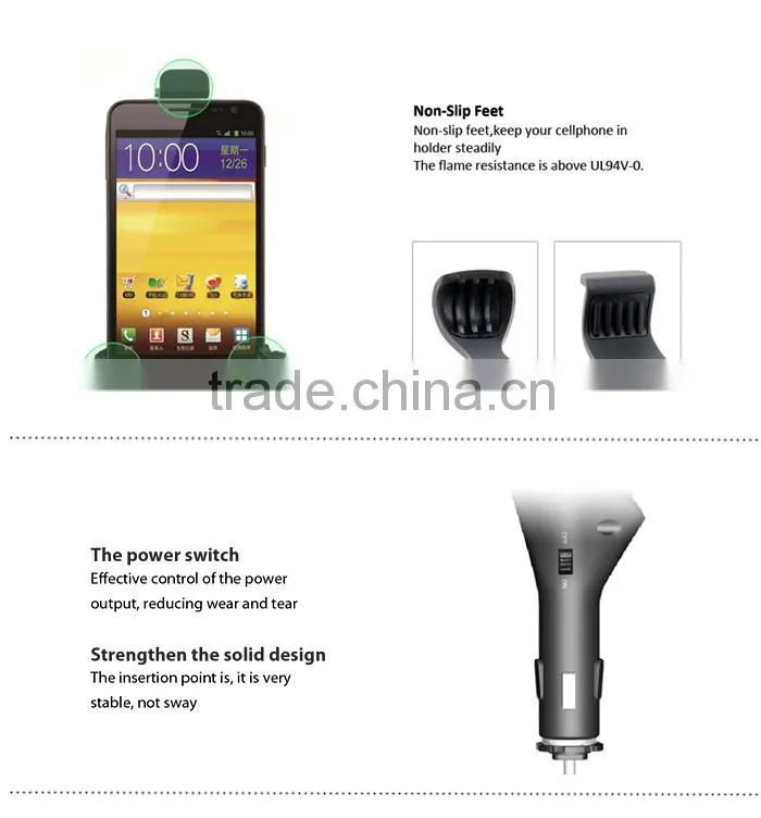 Guangdong Factory supply USB FM Transmitter for Laptop/Antenna+Phones with Bulit in FM Transmitter HC57